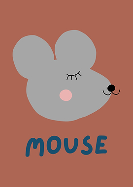 Cute Mouse Illustration