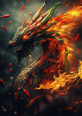Fiery Chili Dragon