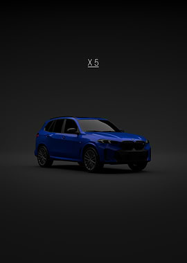 2024 BMW X5 G05 Blue - Front