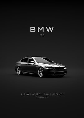 2012 BMW M5 F10 Front Specs
