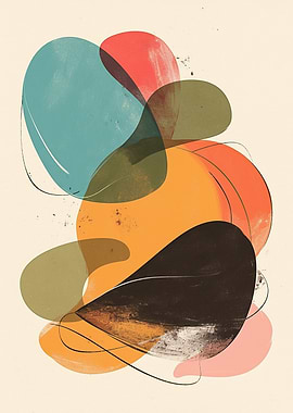 Abstract Shapes Art