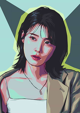 IU Portrait Digital Art