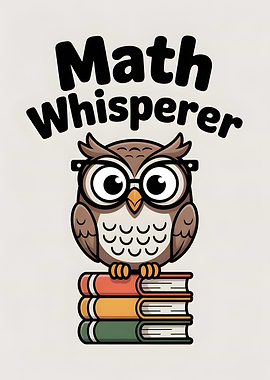 Math Whisperer Owl on Books
