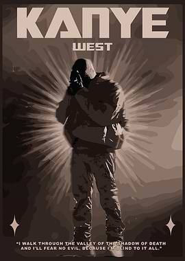Kanye West Poster Art