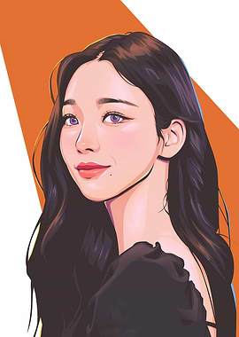 Aespa Karina Digital Art