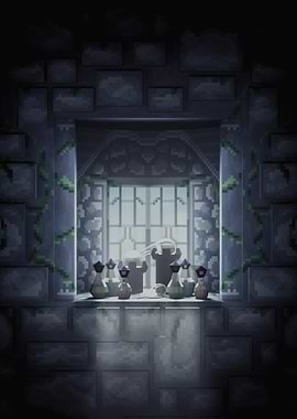 Pixel Kingdom Interiors Alchemist’s Window