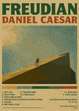 Freudian Daniel Caesar Album Cover