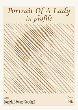 Portrait of a Lady in Profile