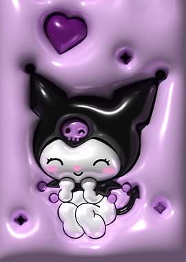 Kuromi in Purple Gel