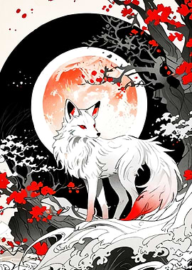 White Fox Red Moon