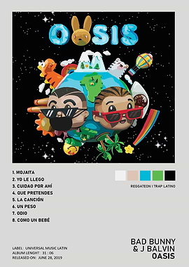Bad Bunny & J Balvin Oasis Album