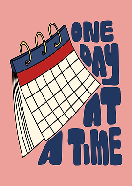 One Day At A Time Calendar