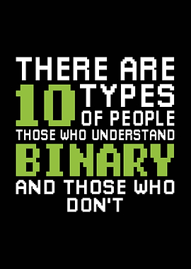 Binary Code Humor Pixel Art