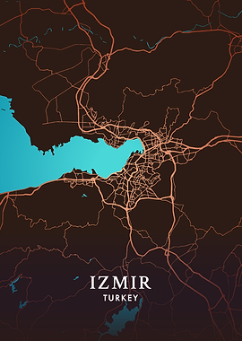 Izmir City Map