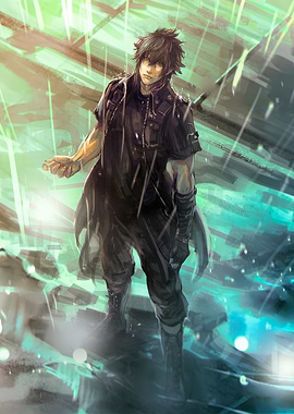 Noctis Lucis Caelum in the Rain