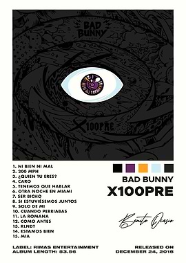 Bad Bunny X100PRE Album