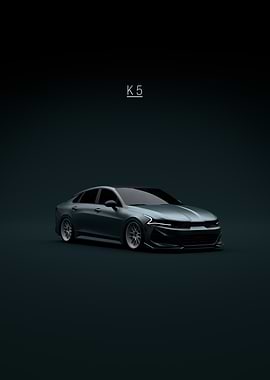 Kia K5 Car Illustration