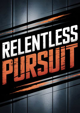 Relentless Pursuit Text Art