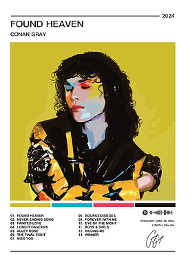 Conan Gray - Found Heaven Album Cover