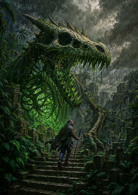 Dragon Skull Ruins in Jungle
