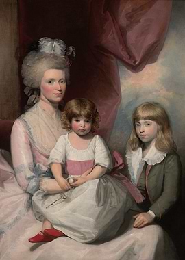 Portrait of a Woman with Children