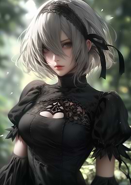 2B Nier Automata Portrait