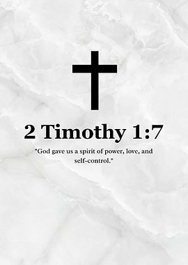 2 Timothy 1:7 Bible Verse