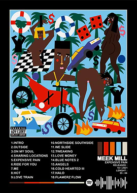 Meek Mill - Expensive Pain Album Art