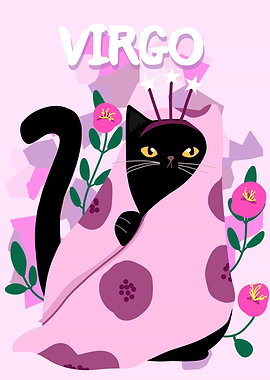 Virgo – The Zodiac Black Cat Series