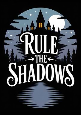 Rule the Shadows Night Landscape