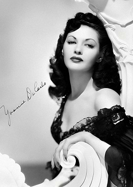 Yvonne De Carlo Portrait