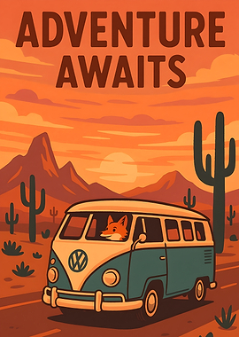 Adventure Awaits: Fox in a Van