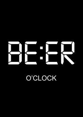 Beer O'Clock Digital Display