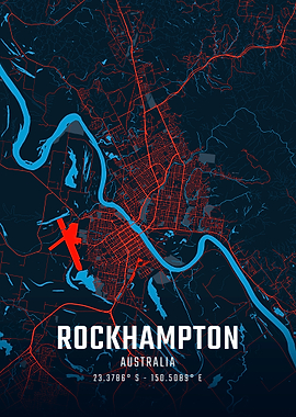Rockhampton City Map
