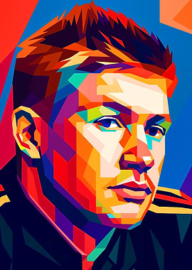kevin de bruyne Portrait Illustration
