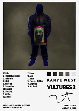 Kanye West - Vultures 2 Album Art