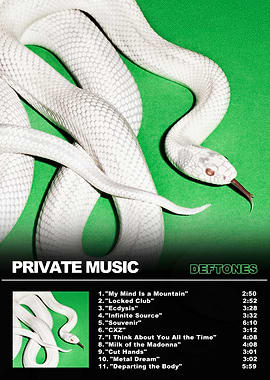 Deftones - Private Music Album Cover