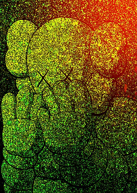 Abstract KAWS Figure Art