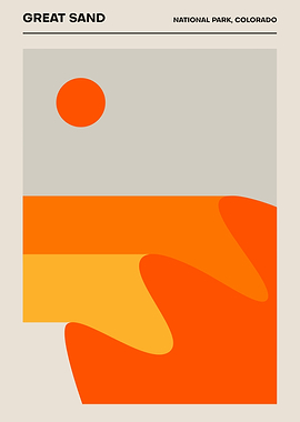 Great Sand Dunes National Park Poster