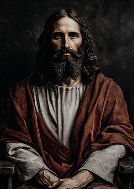 Portrait of Jesus Christ