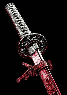 Katana Sword Illustration