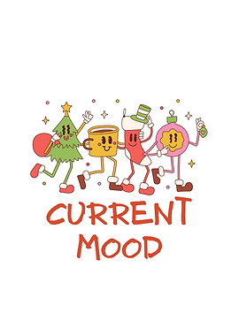 Festive Current Mood Cartoon