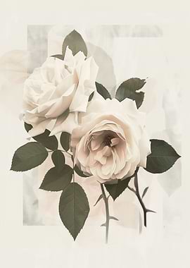 Elegant Roses with Soft Tones