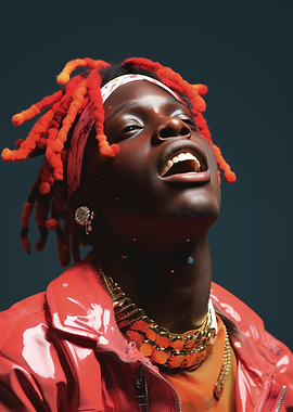 Lil Yachty with dreadlocks