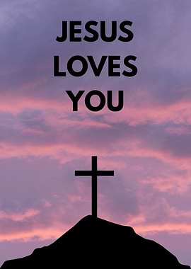 Jesus Loves You Cross