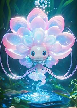 Underwater Creature Flower Head