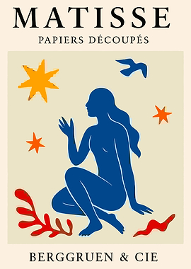 Matisse: Papiers Découpés Art Print