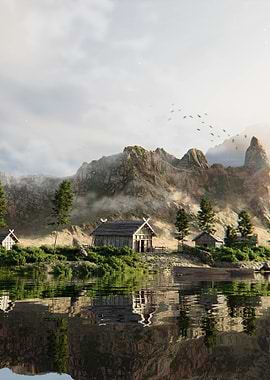 Viking Village by the Lake