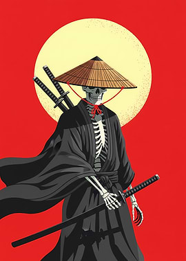 Skeleton Samurai