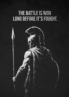 Victory in Preparation Motivational Quote